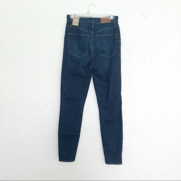 25 Tall Madewell Curvy High Rise Skinny JeanTarren - Picture 5 of 10